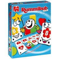 Jumbo Spiele Original Rummikub Junior - der Spieleklassiker unter den Gesellschaftsspielen für Kinder ab 4 Jahren - 2 bis 4 Spieler