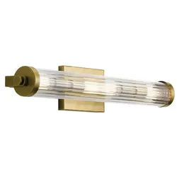 Azores 4-flammige Wandleuchte – Messing