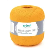 120 Häkelgarn Baumwolle Orange 100 g