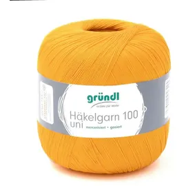 120 Häkelgarn Baumwolle Orange 100 g