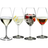 Riedel Gläserset - Champagner Mixing 4tlg. Glas Transparent