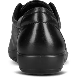 ECCO Soft 2.0 Sneaker, Black with Black Sole, 42