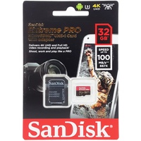 SanDisk Extreme Pro microSDXC UHS-I U3 V30 A1 + SD-Adapter 32 GB