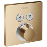 HANSGROHE ShowerSelect Thermostat Unterputz für 2 Verbraucher, (15763140)