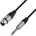 Adam Hall Cables Adam Hall Star Series Rean Mikrofonkabel 10 m XLR weiblich auf 6 3-mm-Klinkenstecker