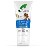 Dr.Organic Dr. Organic Kaffee Anti-Schuppen Shampoo, gesunde Kopfhaut, Herren, Damen, natürlich, vegan, tierversuchsfrei, paraben- und SLS-frei, recycelt & recycelbar, biologisch, 200ml