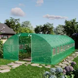 TOOLPORT Foliengewächshaus PE-Plane, grün - (8939)