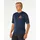 Rip Curl Pacific Rinse Surflite UPF Short Sleeve dark navy L