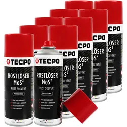 10x TECPO Rostlöser MoS2 Rostschutz Kriechöl... (6,50 € pro 1 l)