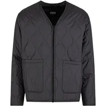 URBAN CLASSICS Padded Quilting Jacke Black S