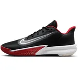 Precision VII Basketballschuh Black White University Red 41