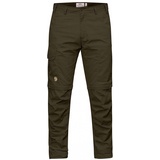 Fjällräven Karl Pro Zip-off Trousers M Pants, Dark Olive, 44 EU