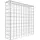 Gabiona Gabione Typ 3 100 x 20 x 100 cm
