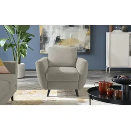 Smart Sessel Wanja Wellenunterfederung 94 x 90 x 90 cm Braun