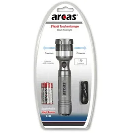 Arcas 3w Zoom LED grau 1450187