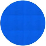 ECD Germany Pool-Abdeckplane Pool Solarfolie Solarabdeckplane 120μm Solarplane Solarabdeckung Blau, Poolabdeckung Ø 366cm Wärmeplane für Pools Wärmefolie Poolheizung blau Ø 366 cm
