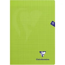 Clairefontaine 10x Heft A4 Mimesys, 24 Blatt, französische Lineatur, Grün, 353101C