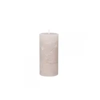 Chic Antique Macon Stumpenkerze 15 cm rosa