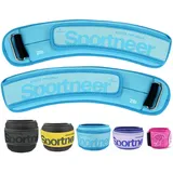 Sportneer Gewichtsmanschetten, Gewichtsmanschetten Fuß, 2 * 0,23kg/2 * 0,45kg/2 * 0,9kg/ 2 * 1,36kg /2 * 2,27kg Armgewichte Handgelenkgewichte Set, Laufgewichte für Hand- und Fußgelenke