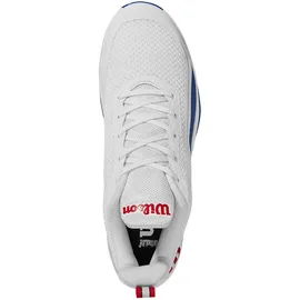 Wilson Rush Pro Lite White/Deja Vu Blue/Red 45 1/3