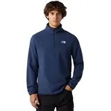 The North Face Glacier Fleece 1/4 Zip Pullover Blau L
