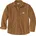 Quilted Snap Jacke Braun 2XL