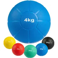 Matchu Sports Medizinball 1/2/3/4/5 kg Fitnessball Gewichtsball 4