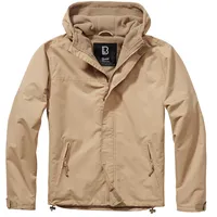 Brandit Textil Windbreaker Frontzip camel Gr.: 4XL