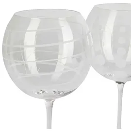 mikasa menaje Set Mit 4 Ballongläsern - Transparent / White - One Size