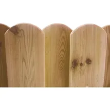 Tetzner & Jentzsch Sichtschutzzaun 180 x 180 cm Braun/Holz