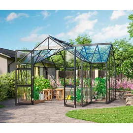 Vitavia Campus Alu Schwarz Glas 3 mm 13 m2