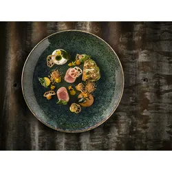 1 x Ore Mar Gourmet Teller flach 21cm * - Bonna Premium Porcelain
