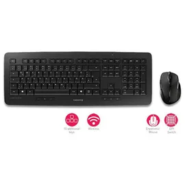 Cherry DW 5100 Wireless US Set schwarz