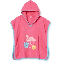Playshoes Bademantel Handtuch Unisex Kinder,Flamingo,S (bis ca. 4 Jahre)