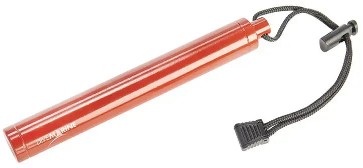 Divemarine Aluminium Unterwasser-lärmhersteller Mit Lanyard-shaker - Red - One Size