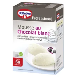 Dr. Oetker Professional Mousse au Chocolat blanc (1 kg)