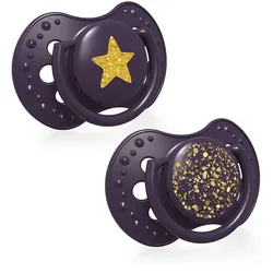 LOVI Stardust Violet Schnuller 0-3 m 2 St.