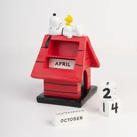 Grupo Erik Ewiger Kalender Snoopy Hundehütte 3D Rot