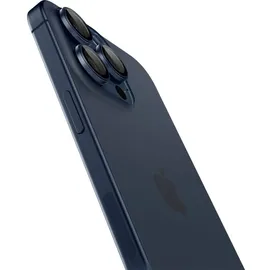 SPIGEN Glass tR EZ Fit Optik Pro 2 Pack Blue Titanium iPhone 17 Pro/16 Pro/17 Pro Max/16 Pro Max