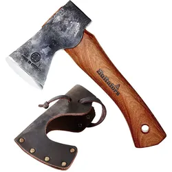 HULATFORS Mini Beil Agelsjön Handbeil Outdoor Axt Hickory Holz Kohlenstoff Stahl