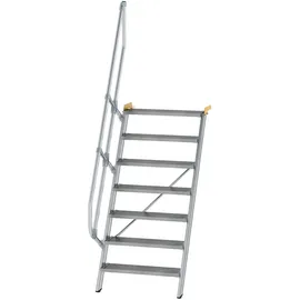 Günzburger MUNK Aluminium-Treppe Stufen 60° 7 Stufen