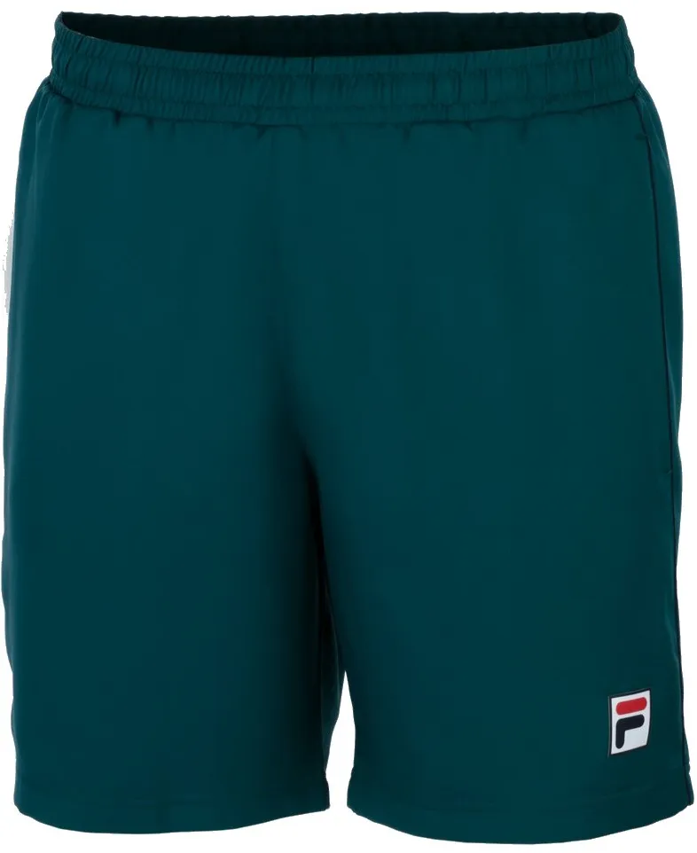 Fila Tennishose Short Leon (optimale Bewegungsfreiheit) kurz tealblau Herren