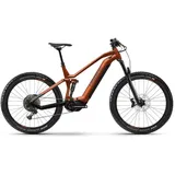 Haibike AllTrail 6 Yamaha 720Wh 29R Elektro Fullsuspension Mountain Bike Glossy Papaya Metallic/Black | M/44cm