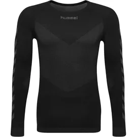 hummel First Seamless langarm Funktionsshirt Herren black XS/S
