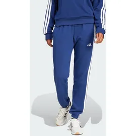adidas Essentials 3-Streifen French Terry Cuffed Joggers Dark Blue / White S