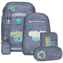Beckmann Classic Schulrucksack 6-teilig Game On
