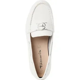 TAMARIS Moccassin Damen Weiß 38
