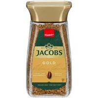 JACOBS Gold Löslicher Kaffee Instantkaffee Instant Kaffee Löskaffee Glas 100 g