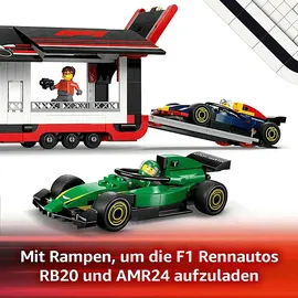 LEGO City F1 Truck with RB20 - AMR24 F1 Cars