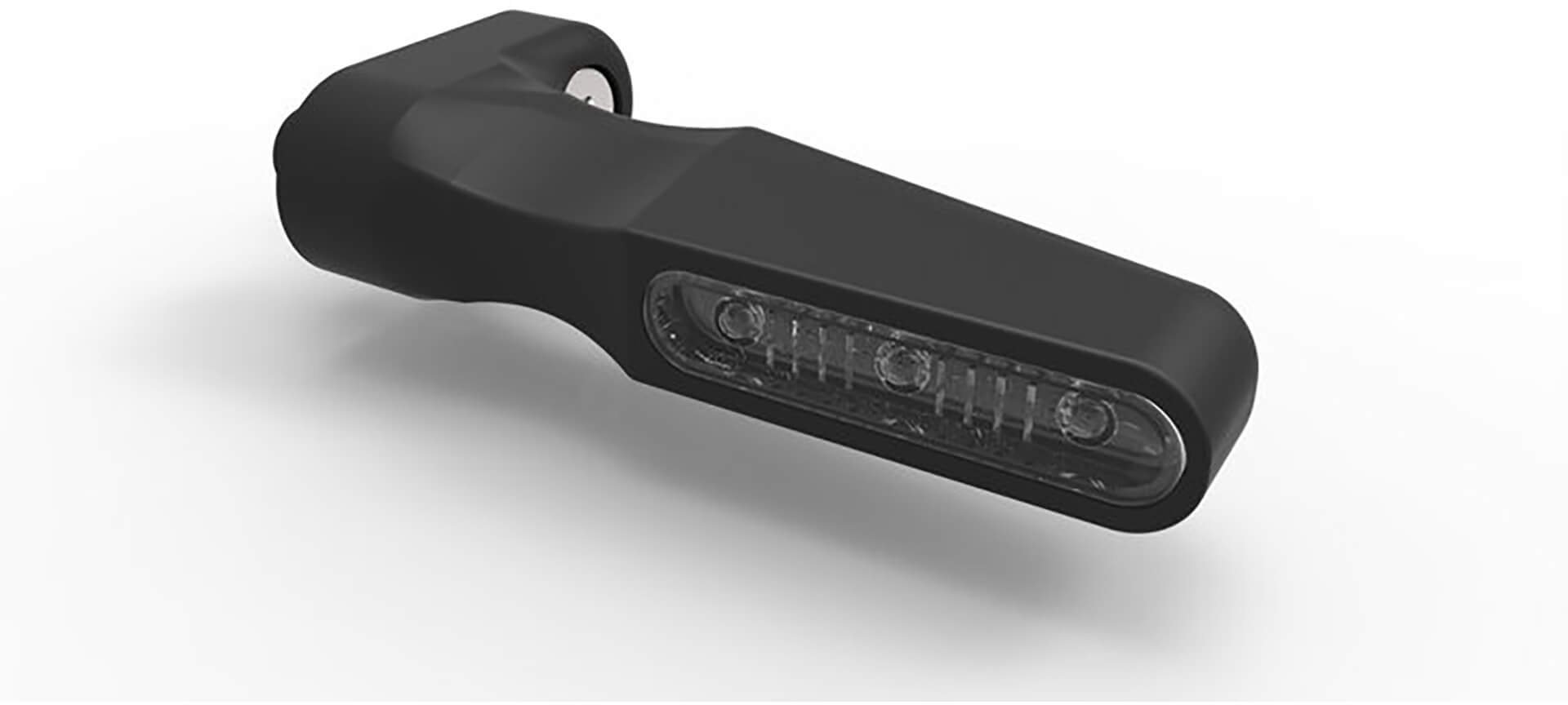 MOTOISM TRIUMPH UNION Blinker 3in1 Blink-, Brems-, Rücklicht, schwarz